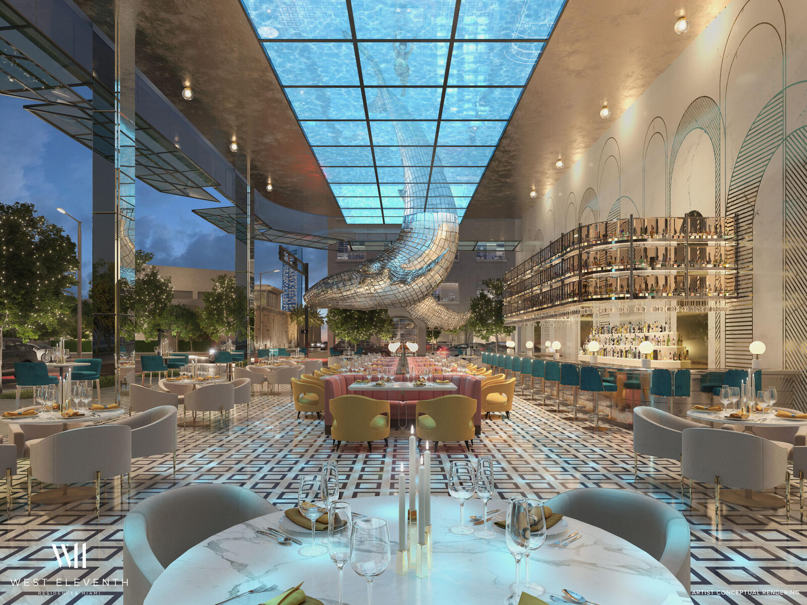 West Eleventh entertainment venue, developer rendering
